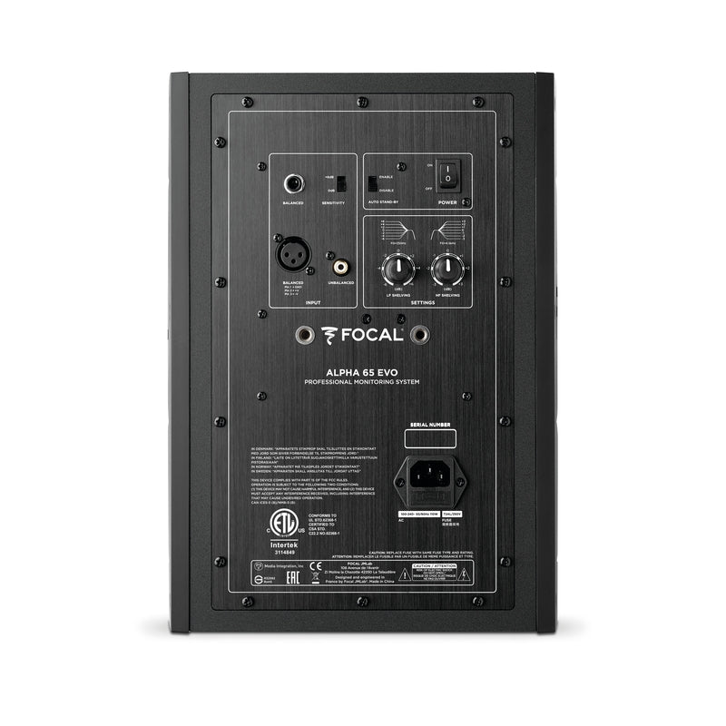 Focal ALPHA 65 EVO 6.5" Single Powered Studio Monitor