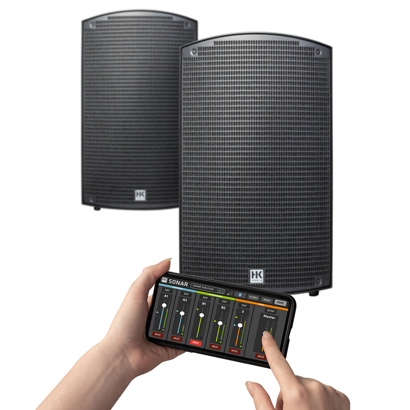 HK Audio SONAR-110-XI Active PA Speaker - 10"