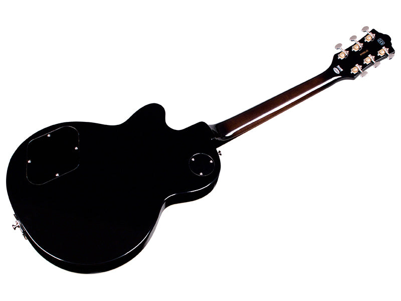 Guild NEWARK Aristocrat HH Guitare électrique avec matériel en nickel – Trans Black Burst