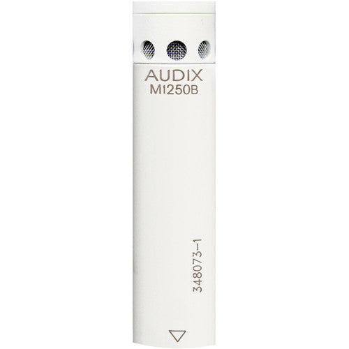 Audix M1250BWHC Microphone à condensateur hypercardioïde miniaturisé - Blanc