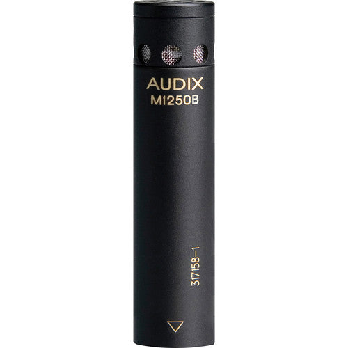 Audix M1250BS Miniaturized Supercardioid Condenser Shotgun Microphone - Black