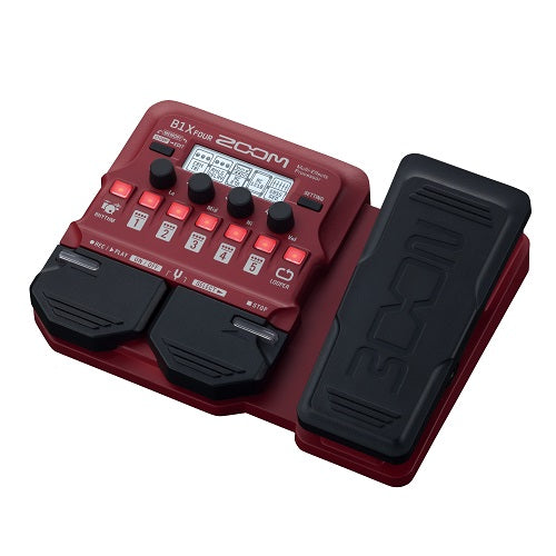 Zoom B1x Four Bass Multi-effects Pedals - Red One Music