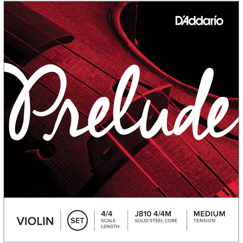 D'Addario J810 4/4 Prélude de violon String Set 4/4 Medium