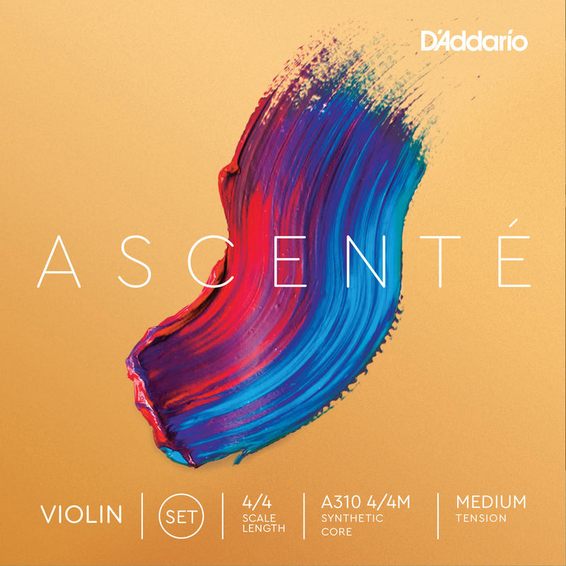 D'Addario A3104-4 Ascente Violin String Set 4/4 Medium
