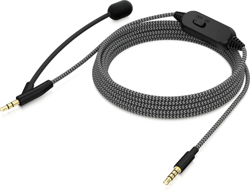 Behringer BC12 Premium Headphone Cable w/Boom Microphone and In-line Control (DEMO)