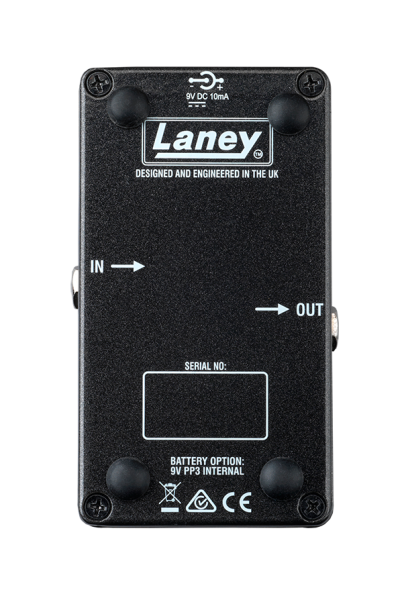 Laney BCC-BLACKHEATH Black Country Customs Pédale d'effet de distorsion pour basse