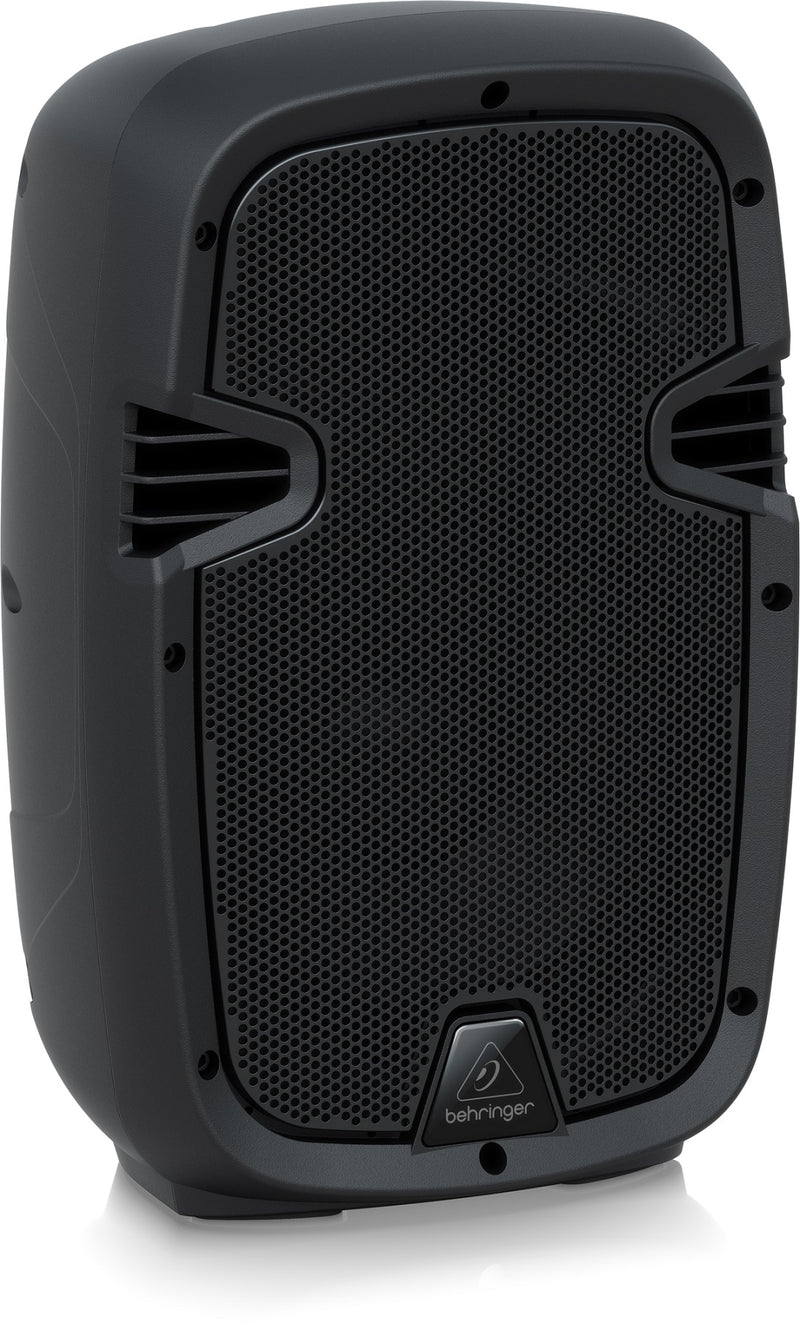 BEHRINGER PK108A Haut-parleur de sonorisation actif de 250 watts avec lecteur multimédia intégré, récepteur Bluetooth et mélangeur intégré - 8"