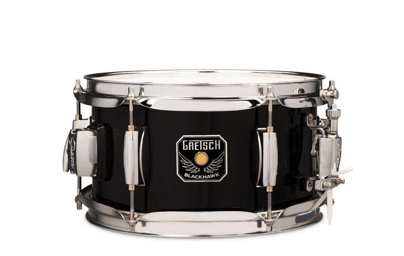 Gretsch Drums Blackhawk Mighty Mini caisse claire avec support 10 x 5,5 pouces noir