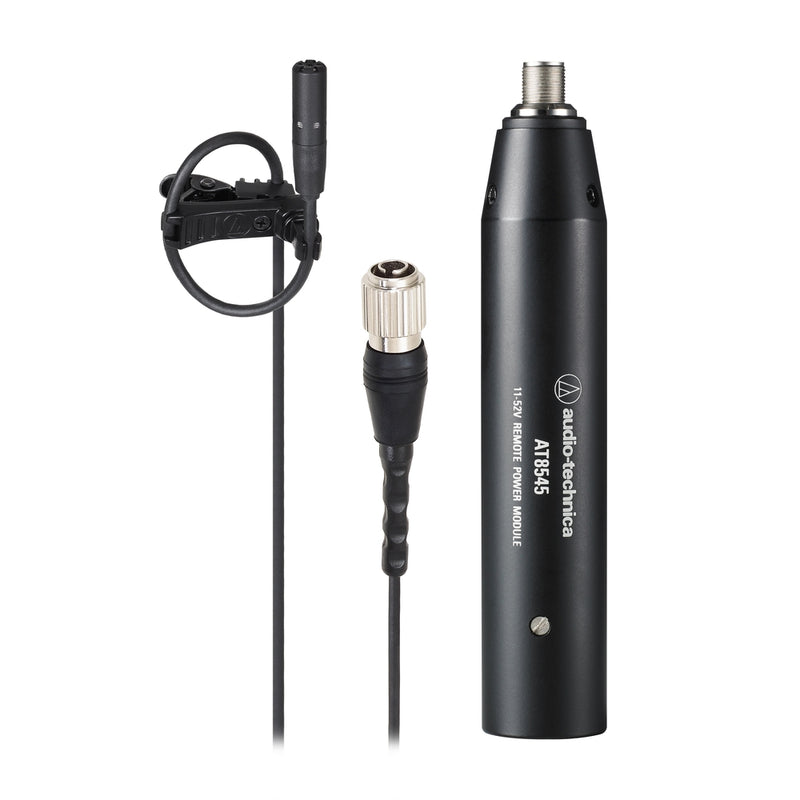 Audio-Technica BP898 Subminiature Cardioid Lavalier Microphone - Wired XLR Power Module