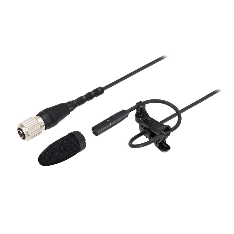 Audio-Technica BP898 Microphone lavalier cardioïde - module de puissance XLR câblé