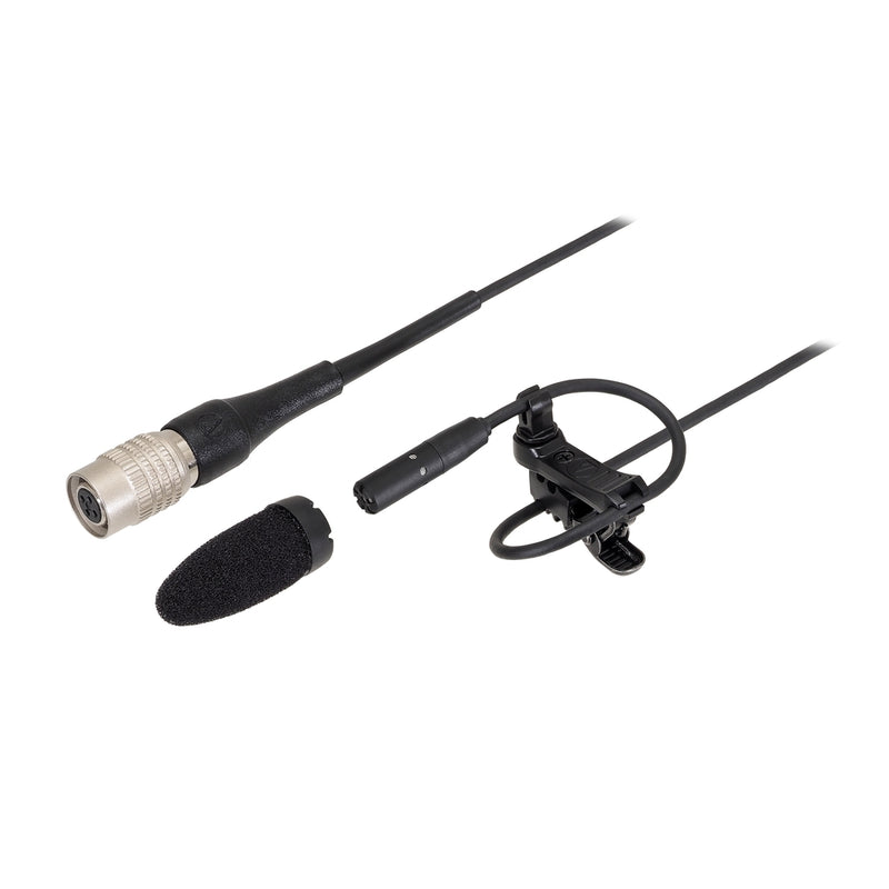 Audio-Technica BP898CW Subminiature Cardioid Lavalier Microphone - Wireless cW