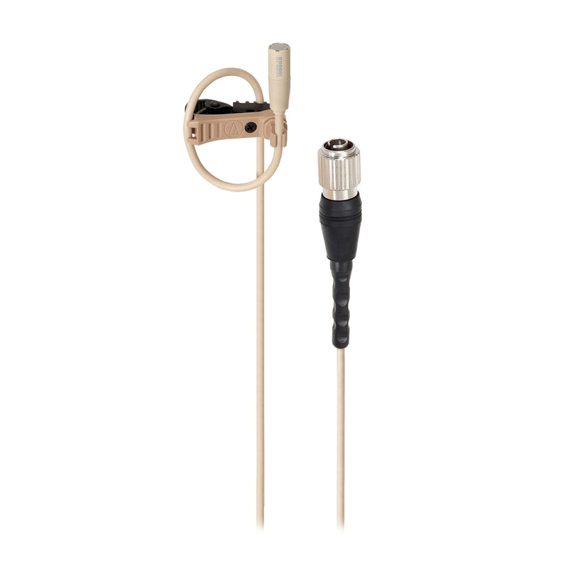 Audio-Technica BP899LCH-TH SUMBIMIations OMNIDIRECTIONNEL MICHODIAL MICROPHONE LAVARE - LOW SENSENTIVITÉ CH BEIGE