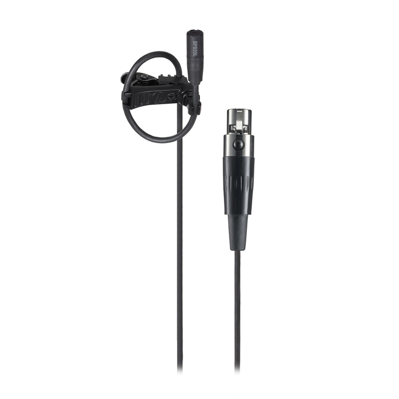 Audio-Technica BP899LCT4 Subminure omnidirectional Microphone Lavalier - Basse-sensibilité Ta4F Black