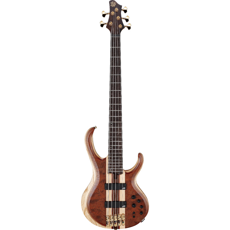 Ibanez BTB1835NDL BTB Series 5 String - Electric Bass Guitar with Aguilar Pickups - Natural Shadow Low Gloss w/Bag