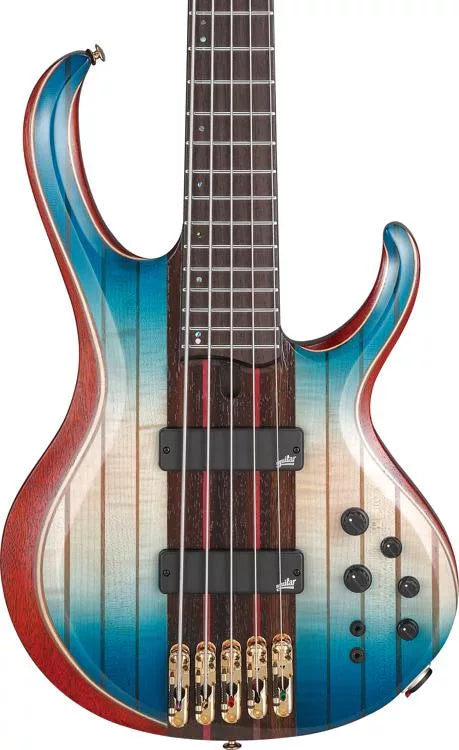 Ibanez Premium BTB1935 5-string Electric Bass Guitar (Caribbean Islet Low Gloss)