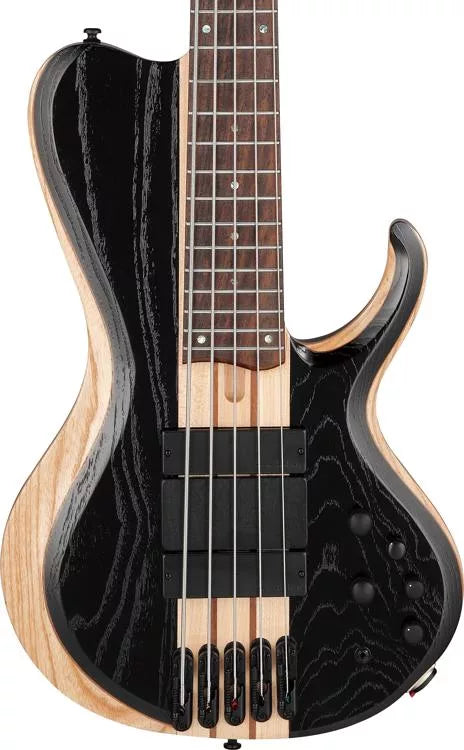 Ibanez Bass Workshop BTB865SC 5-string Bass Guitar (Weathered Black Low Gloss)