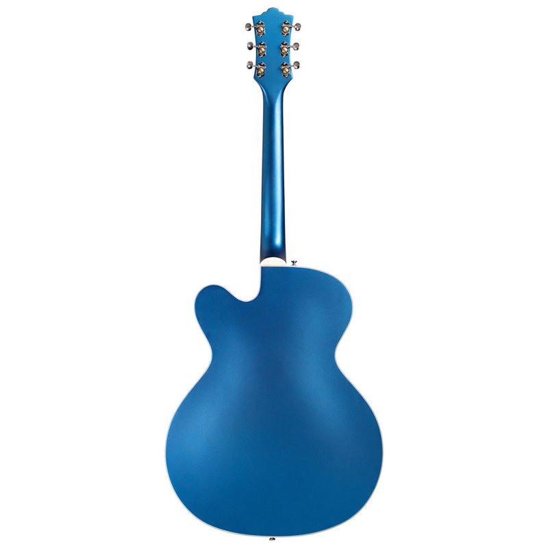 Guild X-175 MANHATTAN Special Hollow Body Electric Guitar (Malibu Blue)