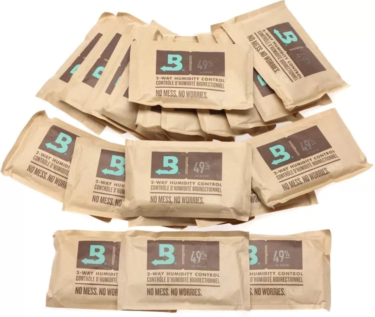 Boveda B49-70-20P Paquet de contrôle d'humidité à 2 voies, paquet de 20