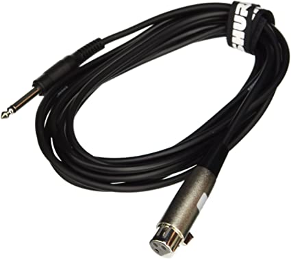 Shure C15AHZ XLR F to 1/4-inch 15' Cable