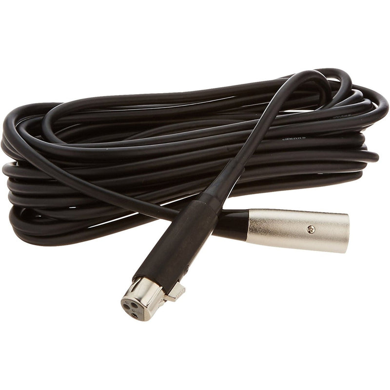 Shure C25B XLR Male to XLR Female Microphone Cable - 25'