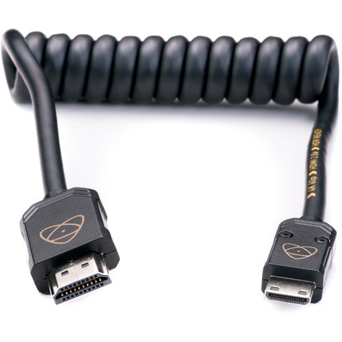 Atomos Atom-4K60C3 Atomflex Hdmi (Type-A) Male To Mini-Hdmi (Type-C) Male Coiled Cable - Red One Music