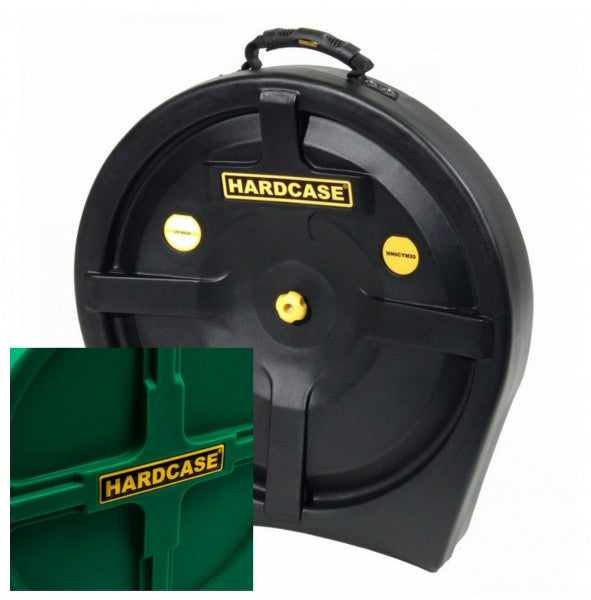 Hardcase HNP6CYM20DG 20" Cymbal Case With Handle (Dark Green)