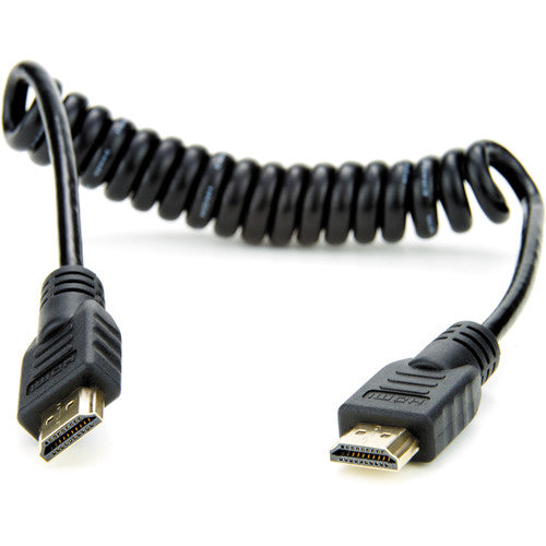 Atomos Atom-Cab010 Full Hdmi To Full Hdmi Coiled Cable - Red One Music