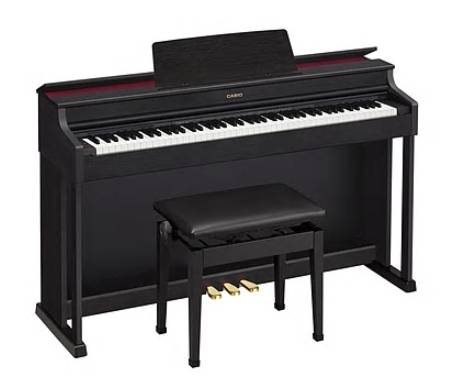 Casio AP470BK Piano numérique Celviano 88 touches avec armoire et banc (noir)