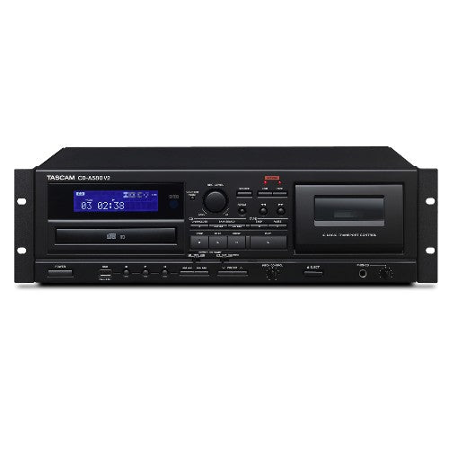 Tascam CD-A580-V2 Lecteur CD / Platine cassette / Enregistreur USB