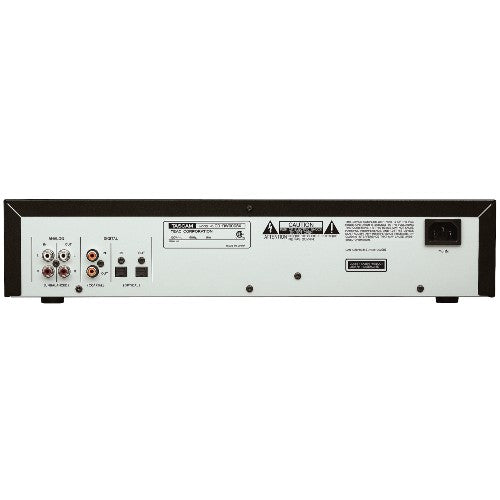 Tascam CD-RW900SX Enregistreur de CD audio professionnel avec plateau de CD à chargement par fente