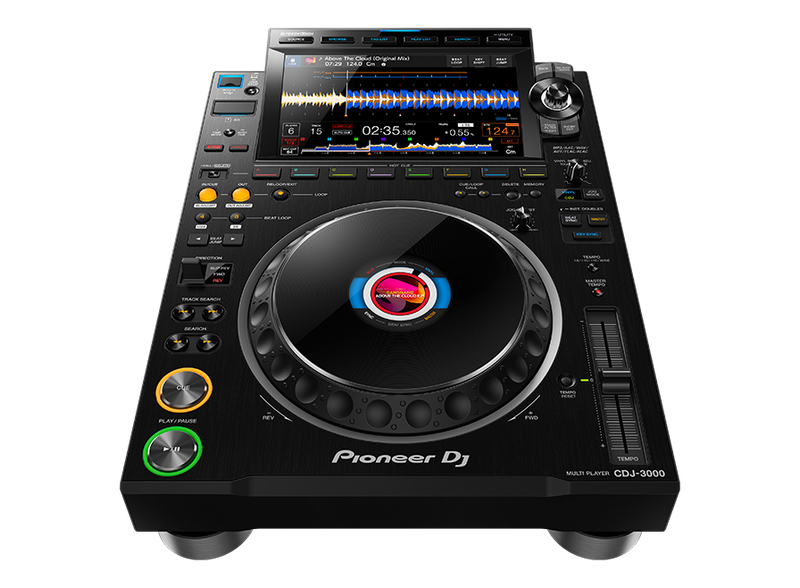 Pioneer DJ CDJ-3000 Pro DJ High-Resolution Multi-Player - Black