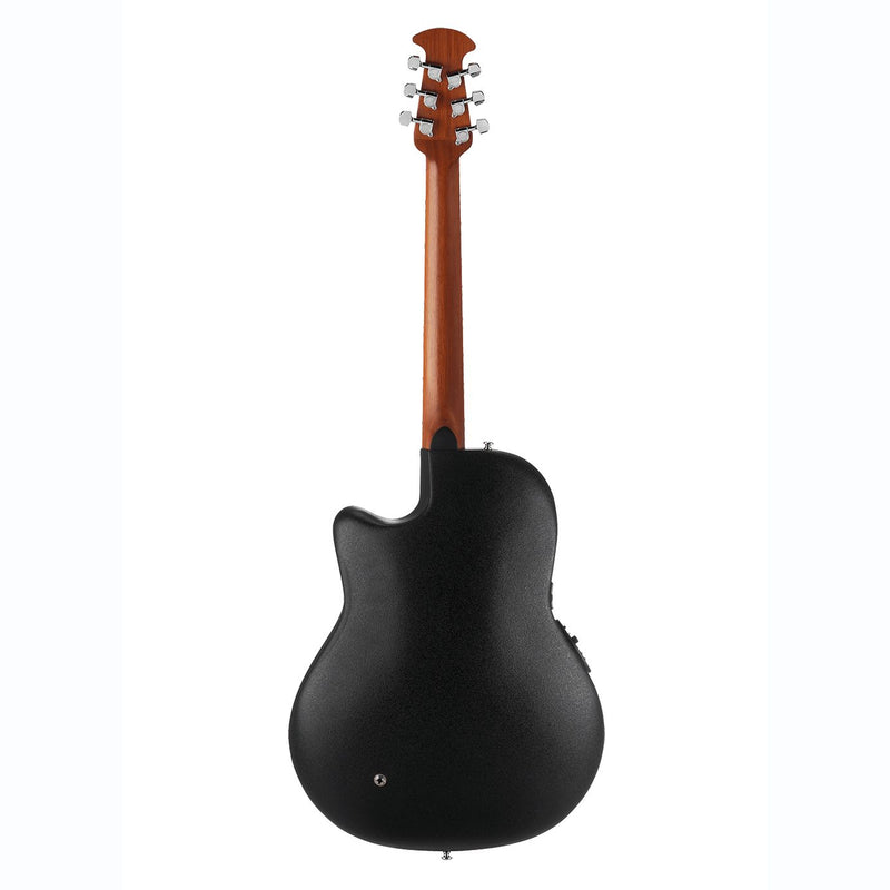 Ovation CE48-RR Celebrity Elite - Guitare électro-acoustique à corps super peu profond - Rouge rubis