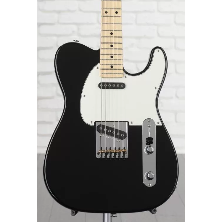 G&L FULLERTON DELUXE ASAT CLASSIC Alder Body w/ Maple Fretboard Electric Guitar - Jet Black