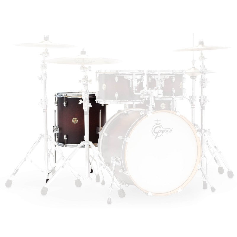 Gretsch Drums CM1-1414F-SDCB Catalina Maple Floor Tom (Satin Dark Cherry Burst) - 14 x 14"