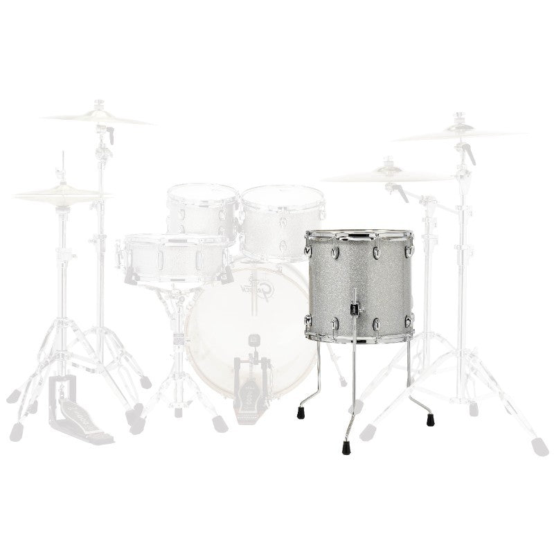 Gretsch Drums Catalina Maple Tom au sol 40,6 x 45,7 cm, Silver Sparkle