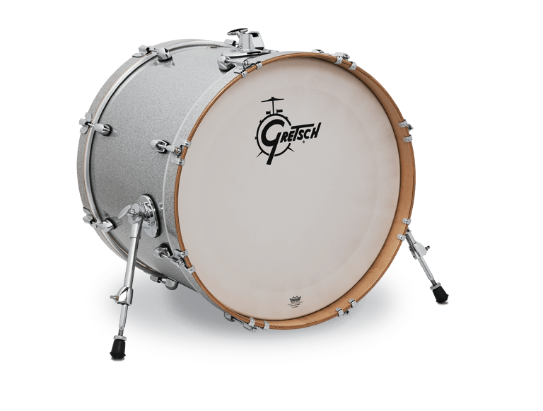 Gretsch Drums CM1-1620B-SS Catalina Maple Bass Drum (Silver Sparkle) - 20" x 16"