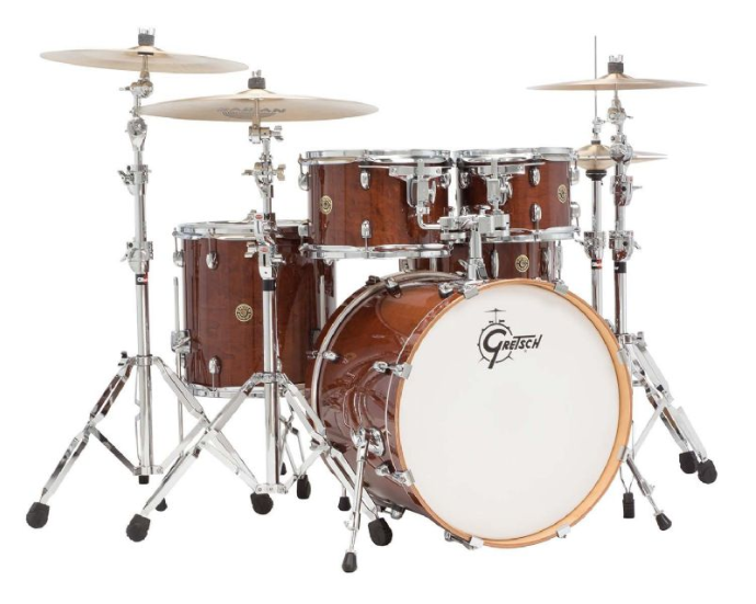 Gretsch Drums CM1-E605-WG Catalina Maple 5-Piece Drum Shell Pack (Walnut Glaze)