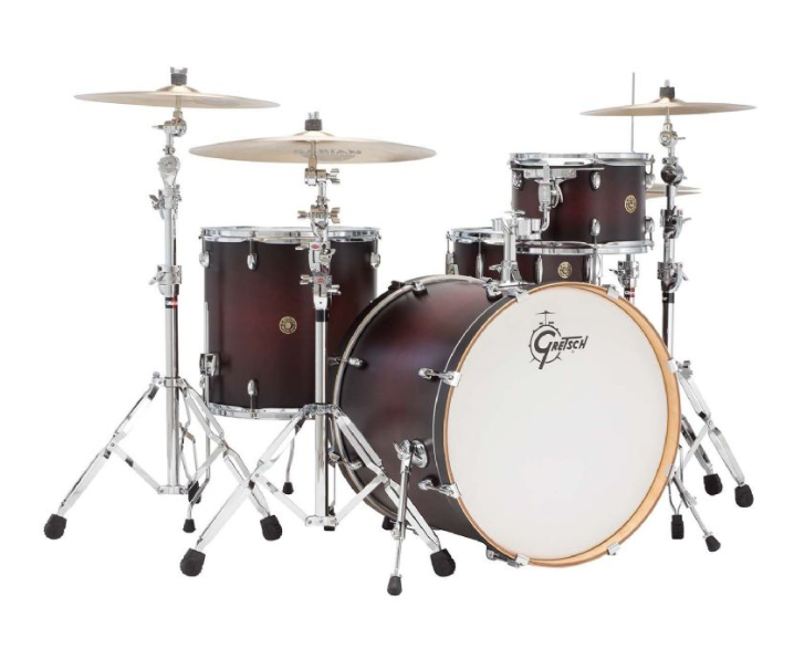 Gretsch Drums CM1-E824S-SDCB Catalina Maple 4-Piece Drum Shell Bundle (Satin Deep Cherry Burst)