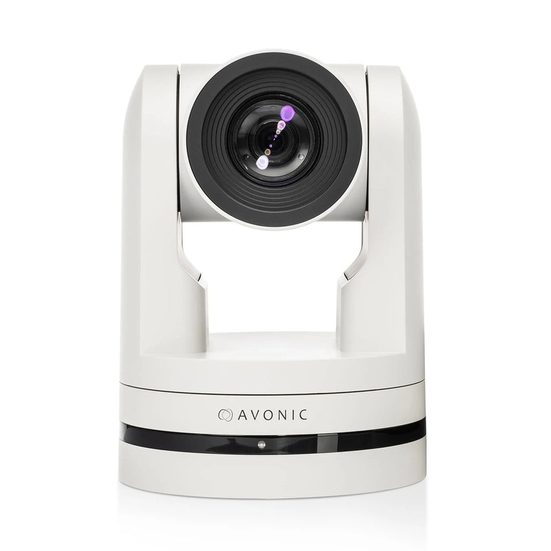 Avonic CM70-NDI-W Caméra PTZ tout-en-un à installation fixe - Blanc