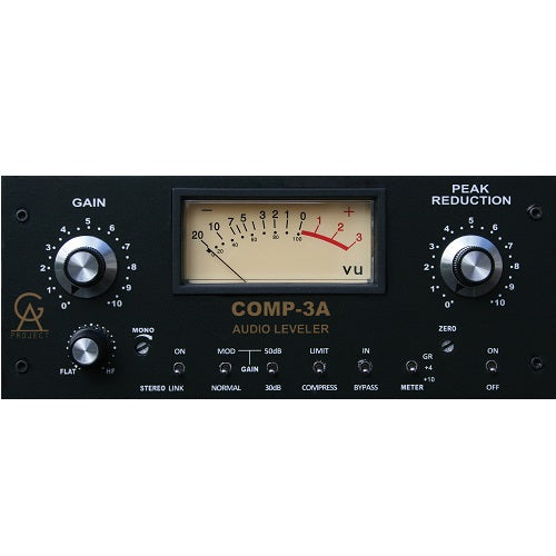 Golden Age Project COMP-3A 1 Channel Vintage Style Compressor - Red One Music