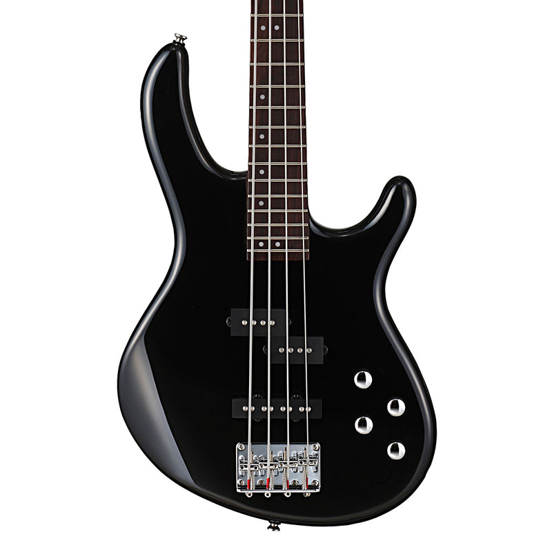Cort ACTION-BASS-PLUS-BK Action Plus Bass - Electric Bass with PJ Pickups - Black