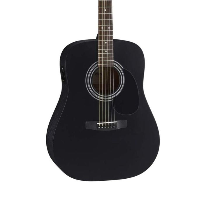 Cort STANDARD Series Acoustic Guitar (Black Satin)