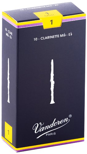 Vandoren CR111 Eb Clarinet Traditional Reeds Strength 1 (Box of 10)