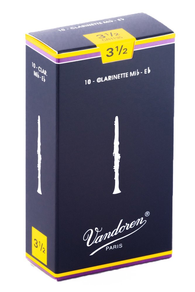 Vandoren CR1135 Eb Clarinet Traditional Reeds Strength 3.5