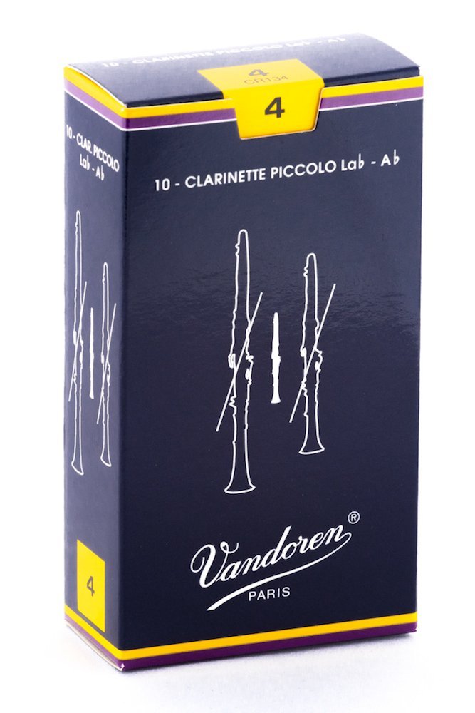 Vandoren CR134 Ab Clarinet Traditional Reeds Force 4 (Box of 10)