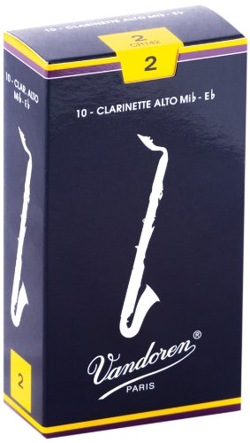 Vandoren CR142 Alto Force 2 Traditional Clarinet (Box of 10)