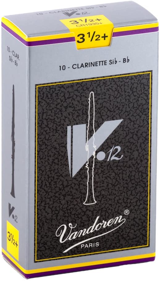 Vandoren CR1935+ V.12 Reeds Strength 3.5+ (Box of 10)