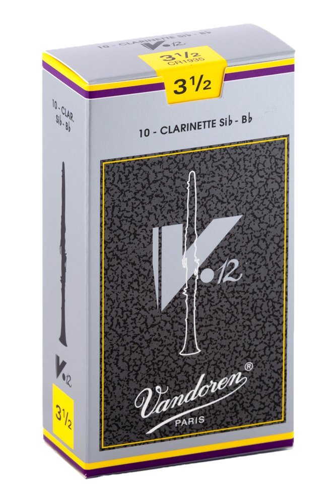 Vandoren CR1935 Bb Clarinet V.12 Reeds Force 3.5 (Box of 10)