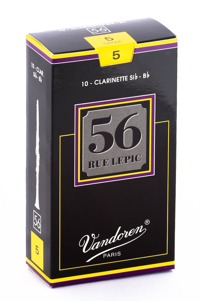 Vandoren CR505 BB Clarinet 56 Rue Lepic Ancheds Force 5 (boîte de 10)