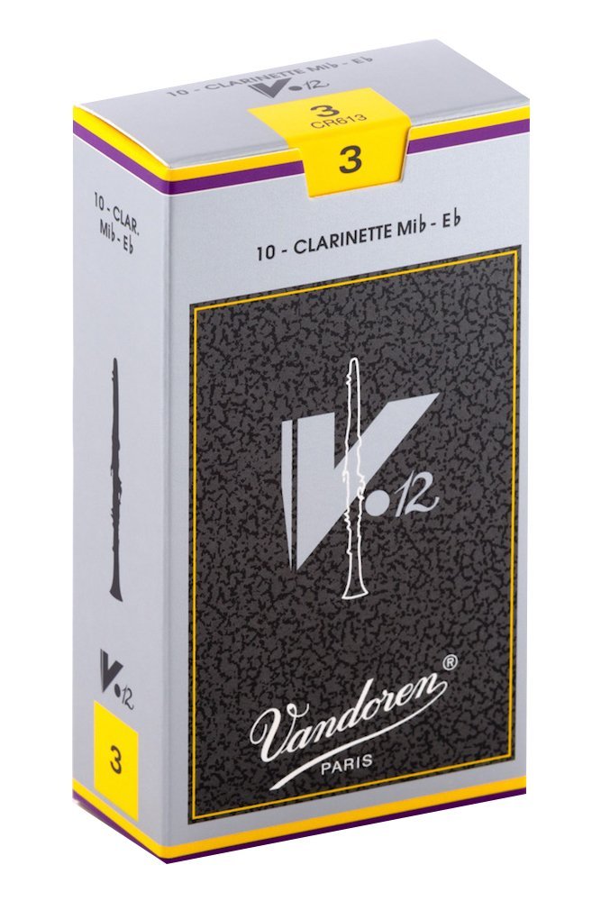 VANDOREN CR613 EB Clarinet V 12 REDEDS RÉSENTATION N ° 3 (boîte de 10)